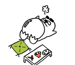 Thick eyebrows of penguins sticker #5659329