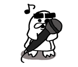 Thick eyebrows of penguins sticker #5659331