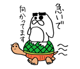 Thick eyebrows of penguins sticker #5659340