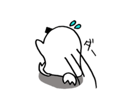 Thick eyebrows of penguins sticker #5659344