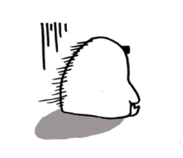 Thick eyebrows of penguins sticker #5659347