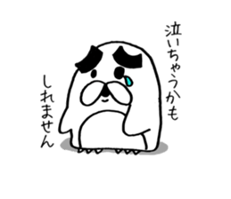 Thick eyebrows of penguins sticker #5659359