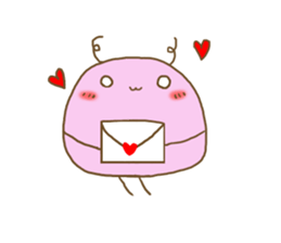 Fluffy alien sticker #5659473