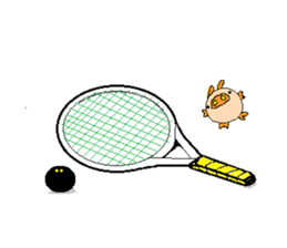 BiGuy of the pig carrying happiness sticker #5659691