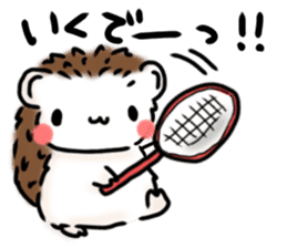 Softly little Hedgehogs 'Hari-san' 2 sticker #5660010