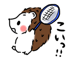 Softly little Hedgehogs 'Hari-san' 2 sticker #5660011