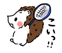 Softly little Hedgehogs 'Hari-san' 2 sticker #5660011