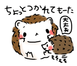 Softly little Hedgehogs 'Hari-san' 2 sticker #5660020