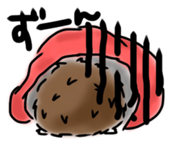 Softly little Hedgehogs 'Hari-san' 2 sticker #5660023