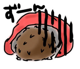 Softly little Hedgehogs 'Hari-san' 2 sticker #5660023
