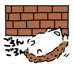 Softly little Hedgehogs 'Hari-san' 2 sticker #5660031