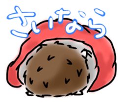 Softly little Hedgehogs 'Hari-san' 2 sticker #5660043