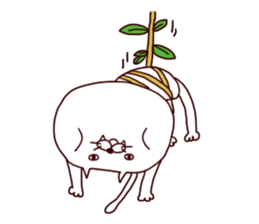 bowlegs cat sticker #5660574