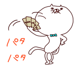 bowlegs cat sticker #5660594