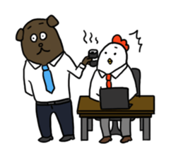Animals and Workers sticker #5660787