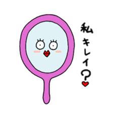 japanese pretty character "Pachiko" sticker #5661557