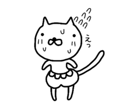 Pants cat_ sticker #5661953