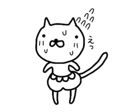 Pants cat_ sticker #5661953