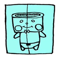 Boy of the onigirazu sticker #5661964