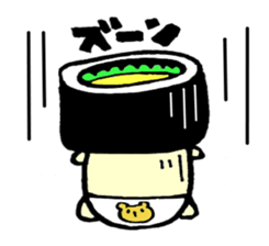 Boy of the onigirazu sticker #5661967