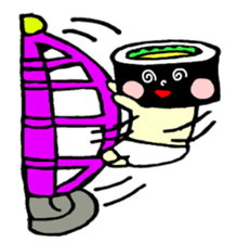 Boy of the onigirazu sticker #5661979