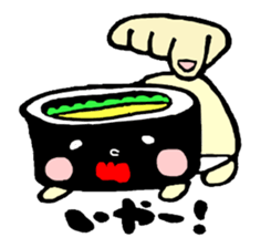 Boy of the onigirazu sticker #5661994