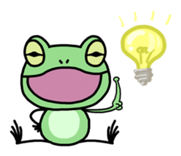 Frog"Ribyi" sticker #5662625