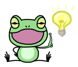 Frog"Ribyi" sticker #5662625