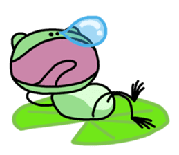 Frog"Ribyi" sticker #5662640
