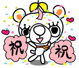 Hanadeka-Kumasan 1 sticker #5662859