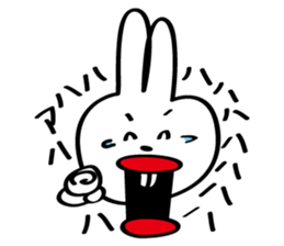 A rabbit called "Sat-chan" sticker #5663182