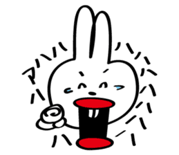 A rabbit called "Sat-chan" sticker #5663182