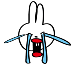 A rabbit called "Sat-chan" sticker #5663183