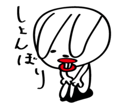 A rabbit called "Sat-chan" sticker #5663187
