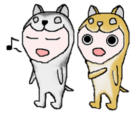 Dogs and cats and rabbits and soccer sticker #5663364