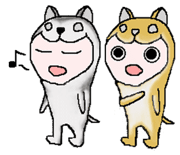 Dogs and cats and rabbits and soccer sticker #5663364