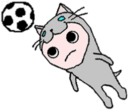 Dogs and cats and rabbits and soccer sticker #5663375