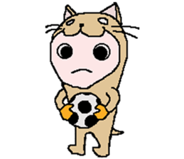 Dogs and cats and rabbits and soccer sticker #5663380