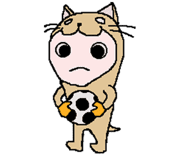 Dogs and cats and rabbits and soccer sticker #5663380