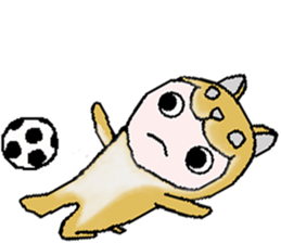 Dogs and cats and rabbits and soccer sticker #5663386