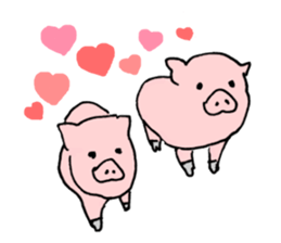 Baby of the animal sticker #5663570