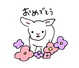 Baby of the animal sticker #5663602