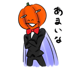 Jack of halloween. sticker #5664447