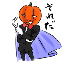 Jack of halloween. sticker #5664449