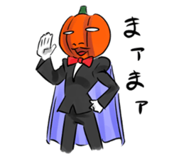 Jack of halloween. sticker #5664454