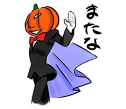 Jack of halloween. sticker #5664455