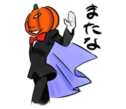 Jack of halloween. sticker #5664455