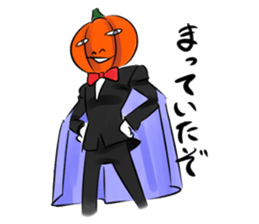 Jack of halloween. sticker #5664456
