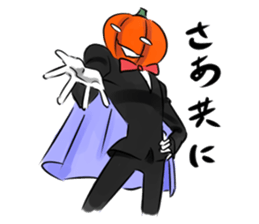 Jack of halloween. sticker #5664457