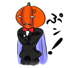 Jack of halloween. sticker #5664458